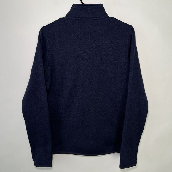 Charles River Apparel Michigan 1/4 Zip Pullover Sweater Womens Size Medium Navy - Picture 7 of 8